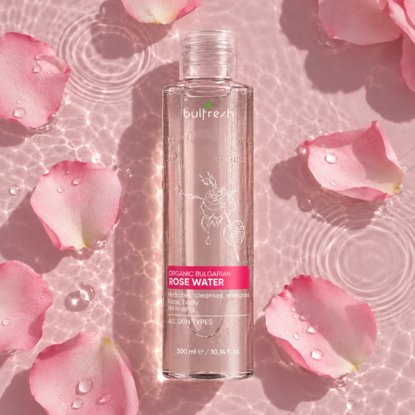 Органична българска розова вода Bulfresh cosmetics 300ml - Image 3