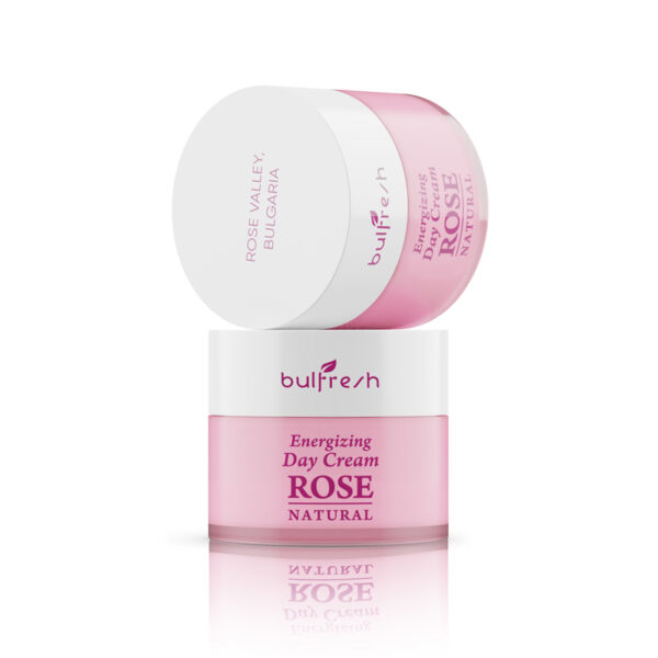 Енергизиращ дневен крем за лице Rose Natural - Image 3