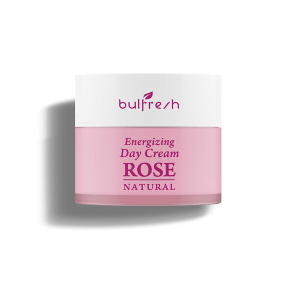 Енергизиращ дневен крем за лице Rose Natural