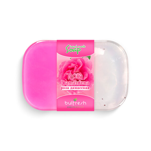 Ръчноизработен глицеринов сапун Rosa Damascena 70 g