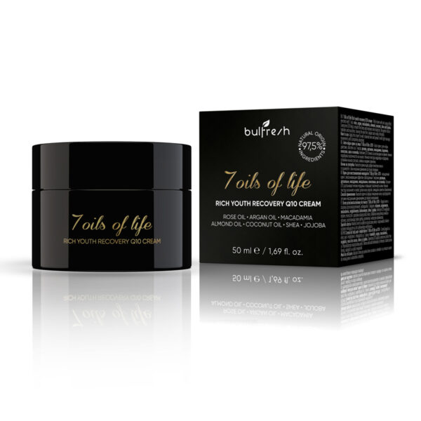 Анти ейдж крем за лице 7 Oils of life с Q10 - Image 2